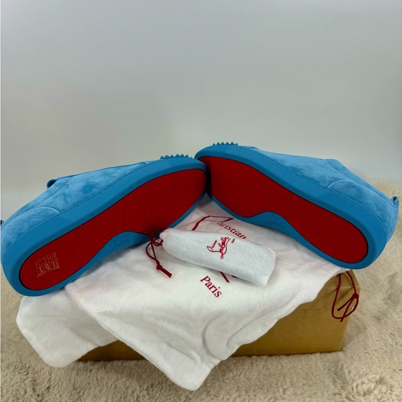 Christian Louboutin Louis Junior Spikes Orlato Panorama Sneakers - Picture 6 of 6